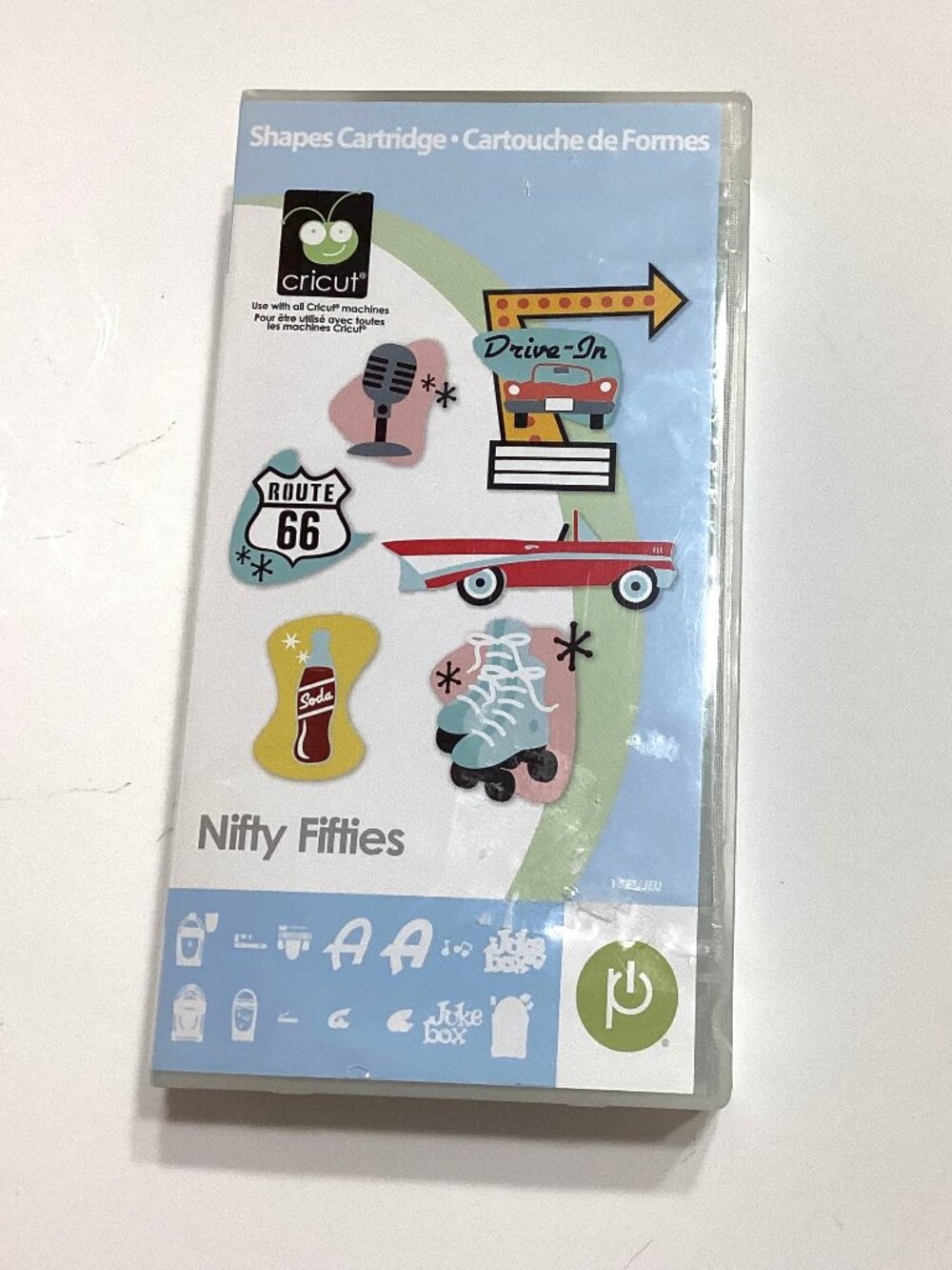 Cricut Shapes Nifty Fifties Paper Crafting Crafts Greeting Card Making